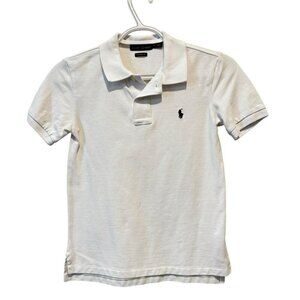 Polo Ralph Lauren Classic Polo Shirt Kids Size 8 100% Cotton -  black pony